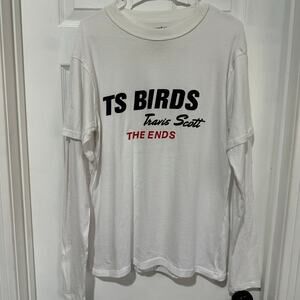 Travis Scott TS Birds The Ends Long Sleeve T Shirt